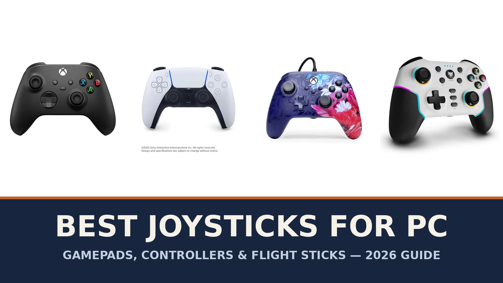 Best Joysticks for PC — Xbox, DualSense, PowerA and EvoFox controllers, VisitBest cover