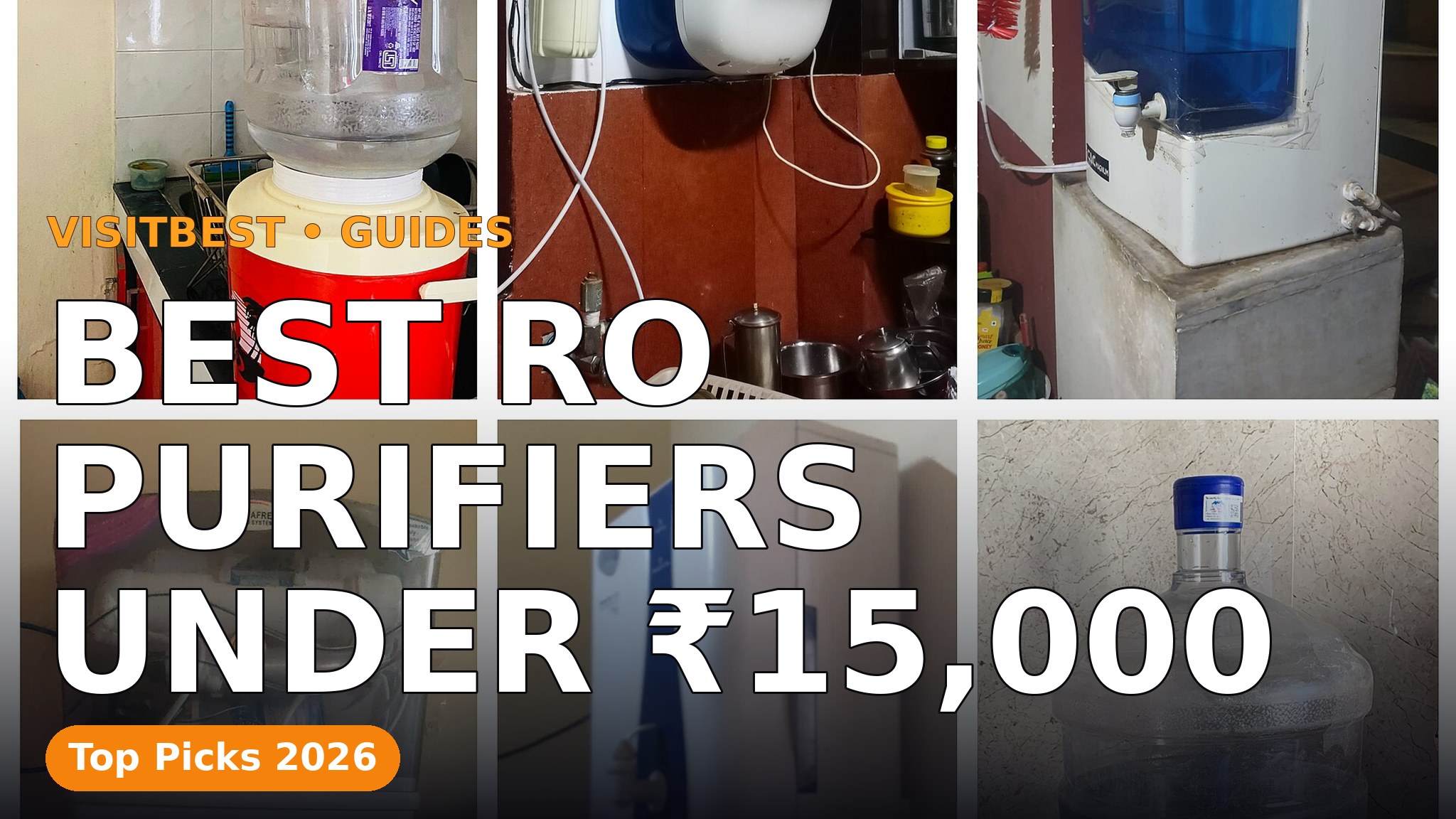 Best RO Purifiers Under ₹15,000 — VisitBest cover