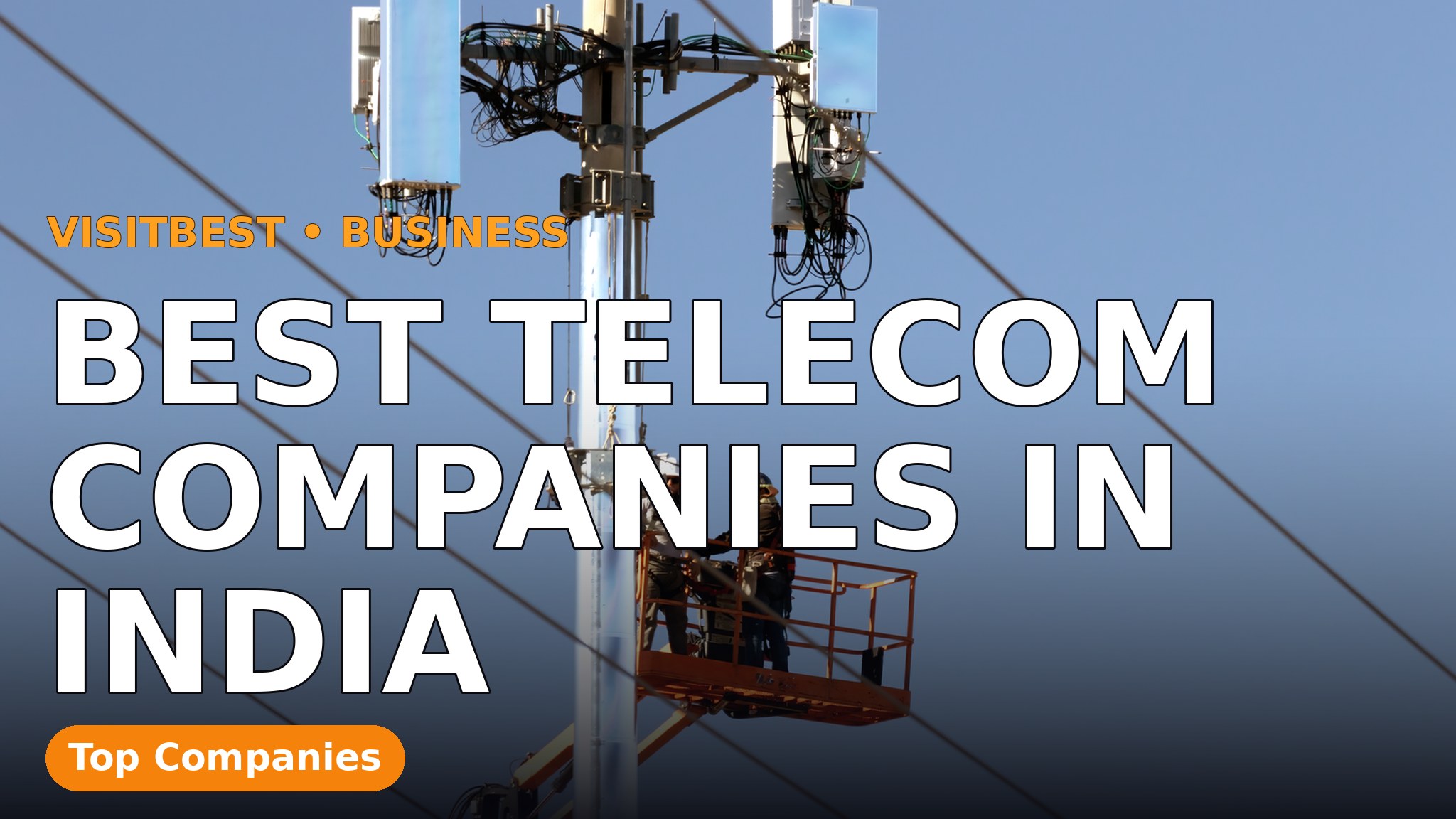 Best Telecom Companies in India — VisitBest cover