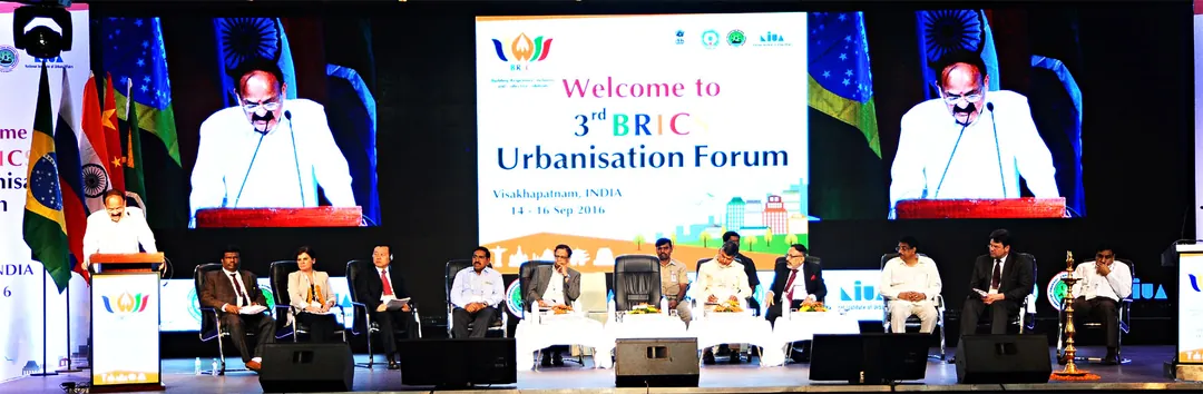 International conference stage managed by KW Conferences, professional conference organiser in Hyderabad