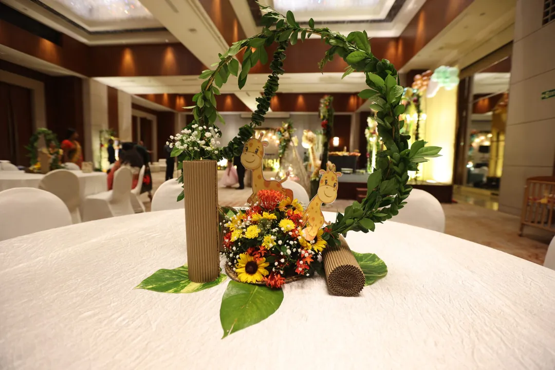 Themed banquet decor by Susaadhya Event Management, Hyderabad