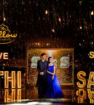 Sangeet celebration planned by Yellow Planners, luxury wedding planners in Hyderabad
