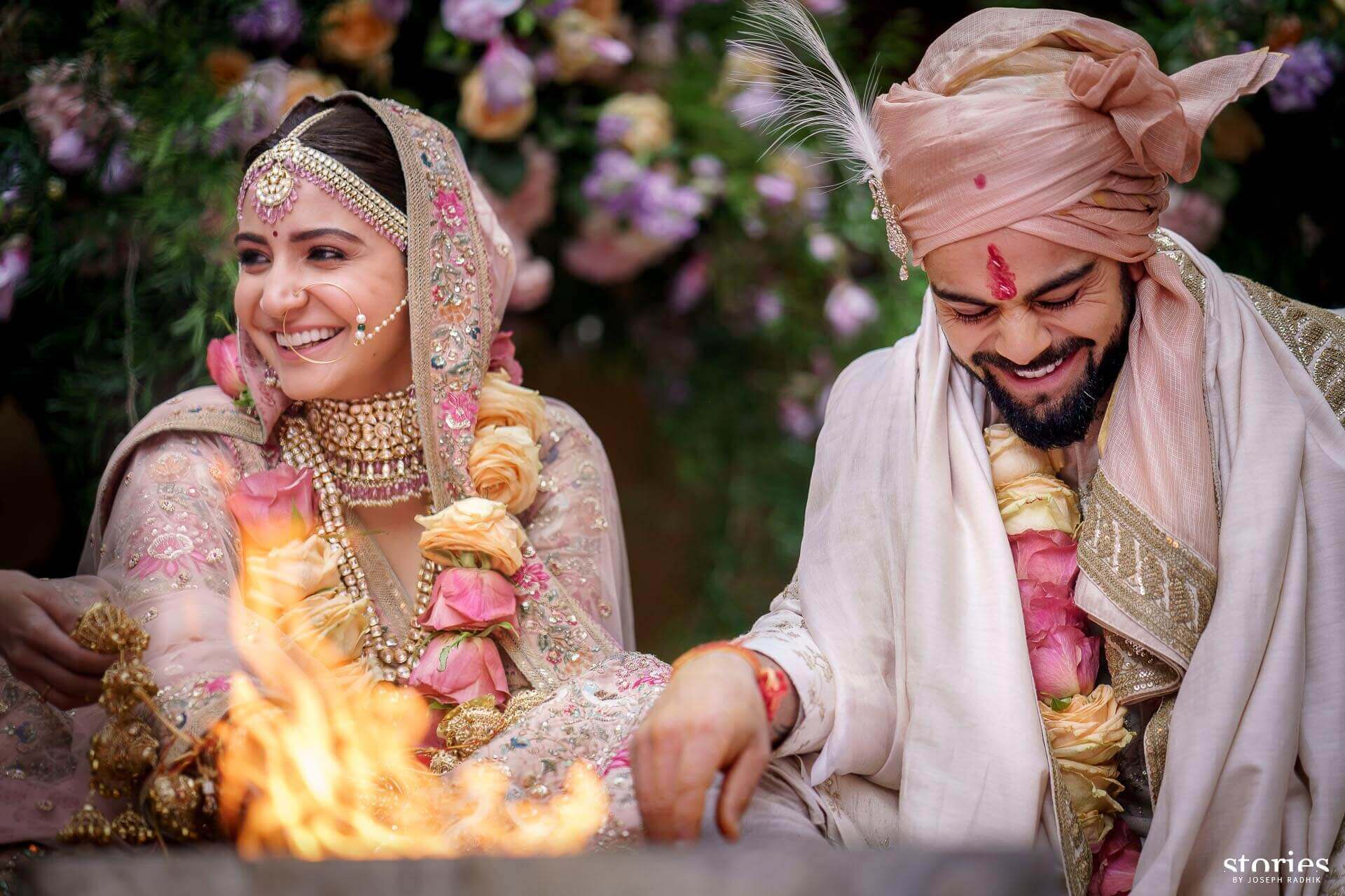 Bespoke celebrity wedding mandap design by Shaadi Squad