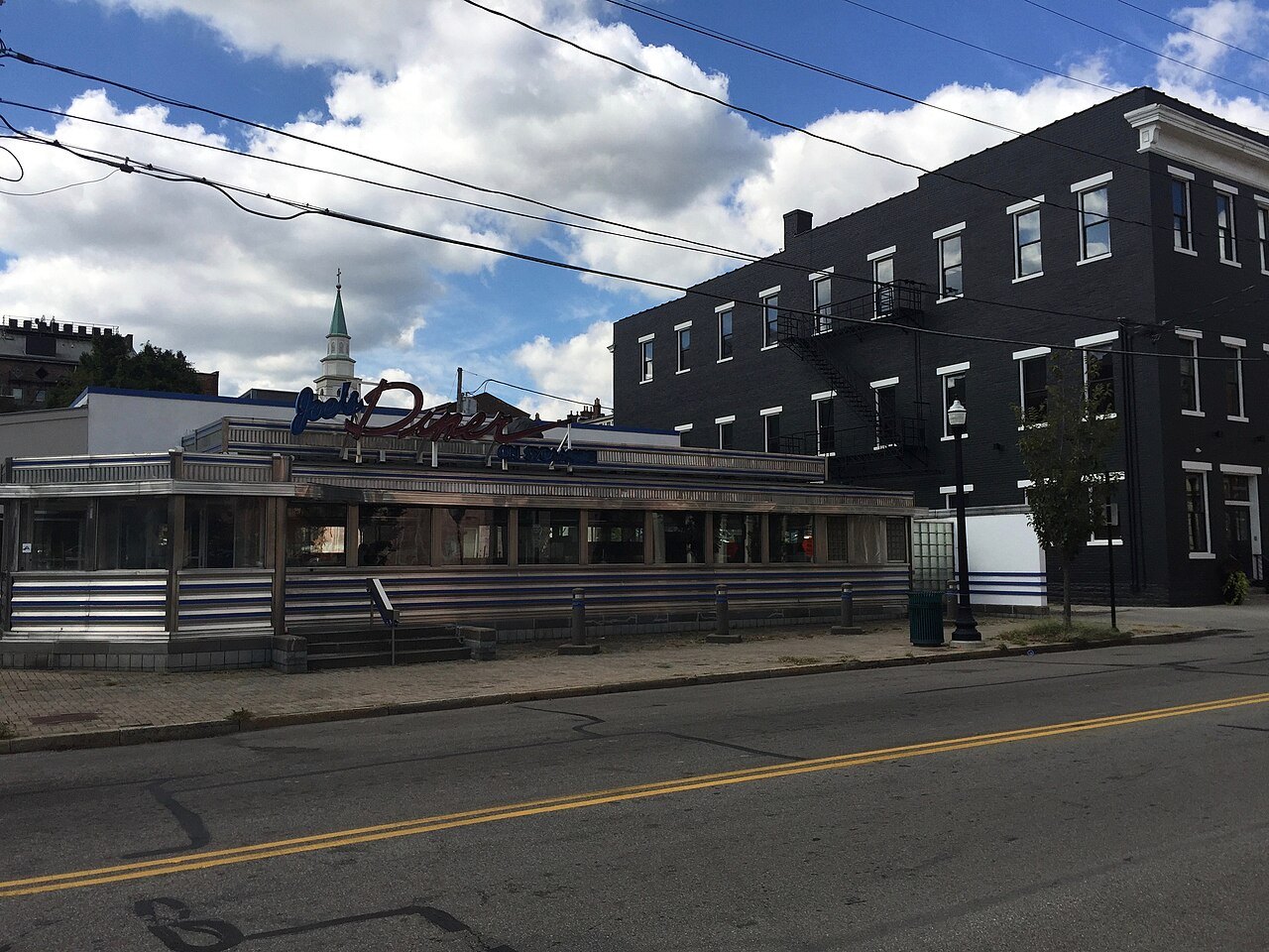 A classic American roadside diner
