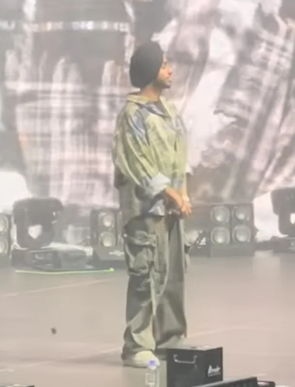 Shubh performing live in Auckland in 2024