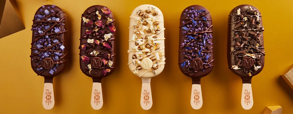 Magnum ice cream bars from Kwality Wall's