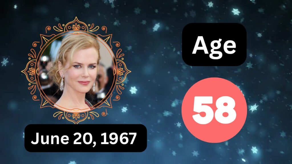Nicole Kidman Age