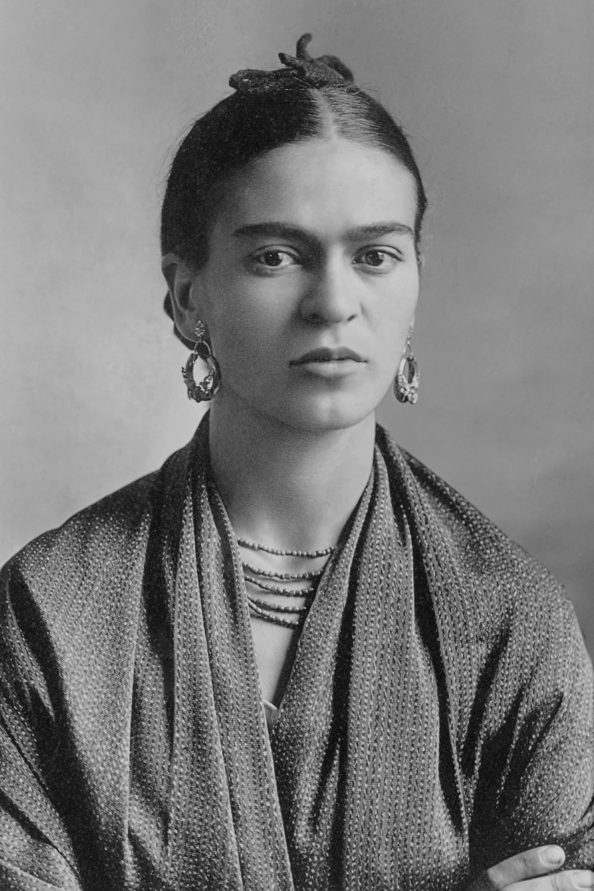 Frida Kahlo photographed by her father, Guillermo Kahlo, in 1932