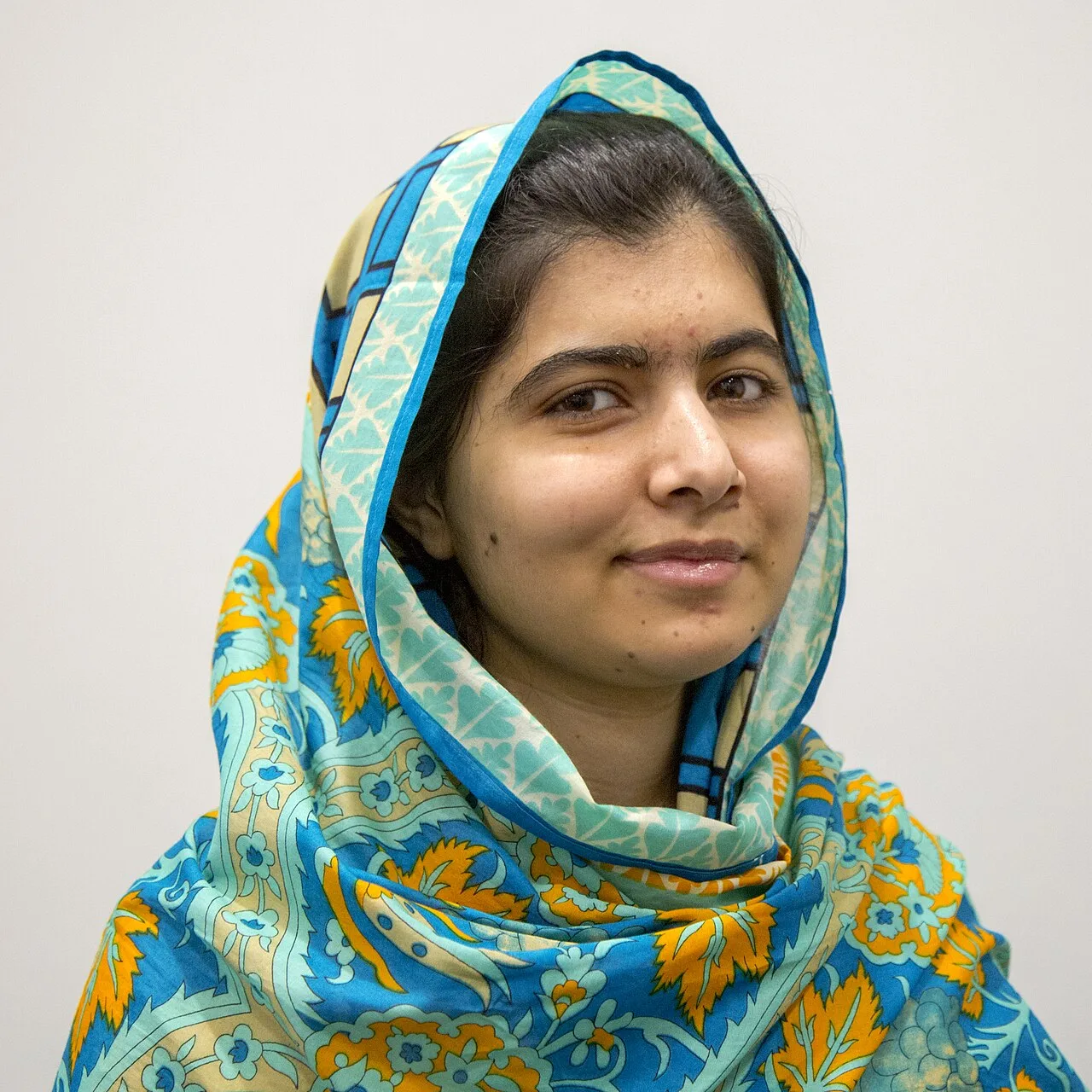Malala Yousafzai photographed in London in 2015