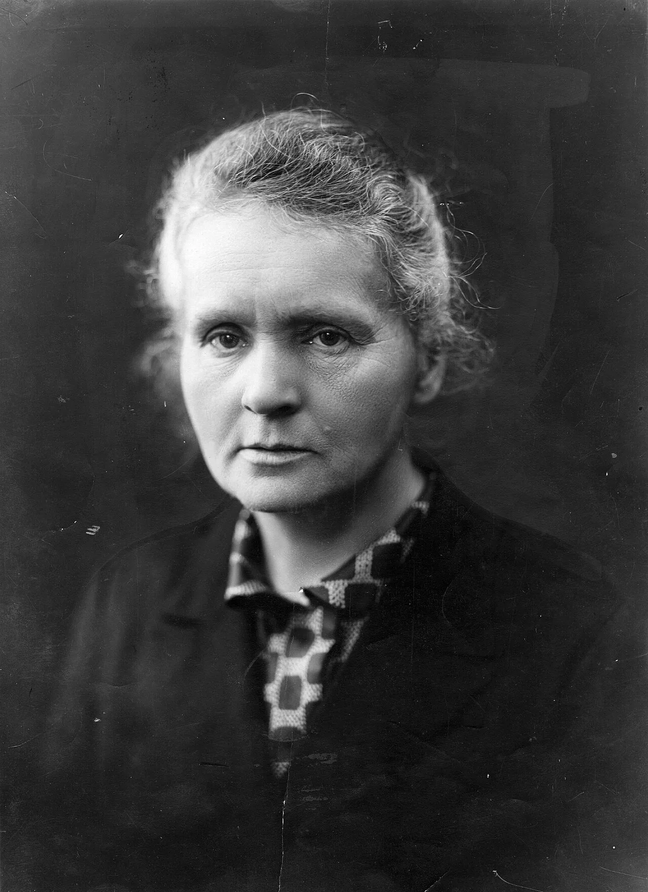 Marie Curie photographed by Henri Manuel in the 1920s