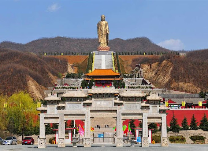 Spring Temple Buddha Spritual Construction Challenges