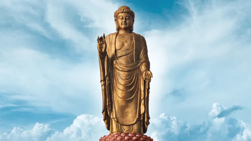 Spring Temple Buddha Spritual