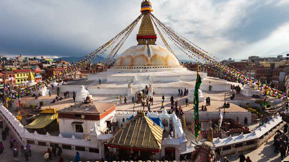 Kathmandu Nepal Boudhanath Stupa Pashupatinath