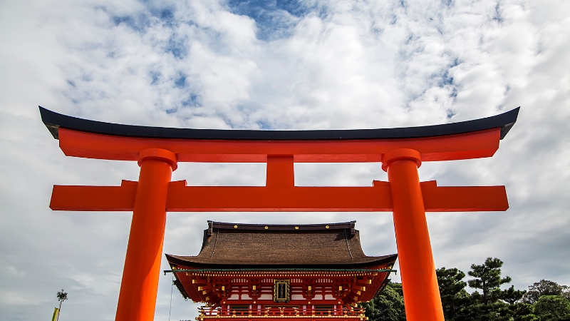 Kyoto Japan Fushimi Inari Shrine Arashiyama