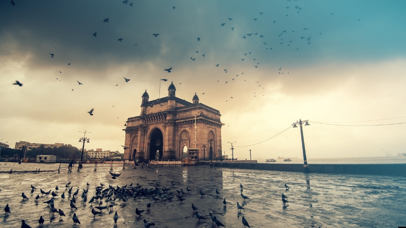 Mumbai India Gateway of India Marine Drive