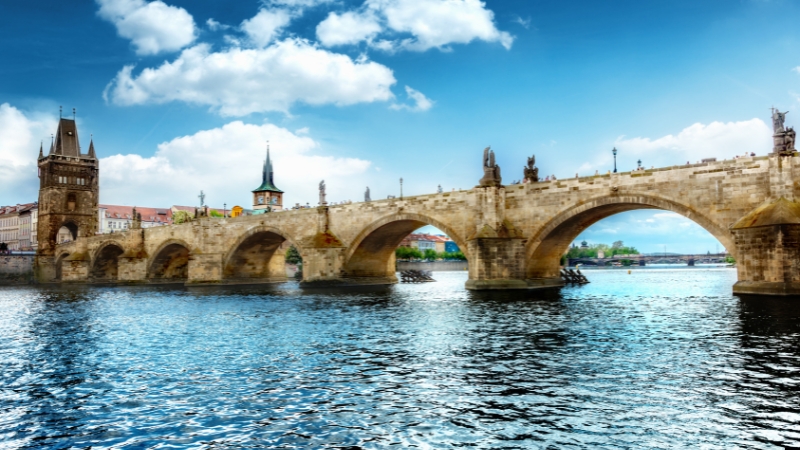 Prague Czech Republic Charles Bridge Old Town