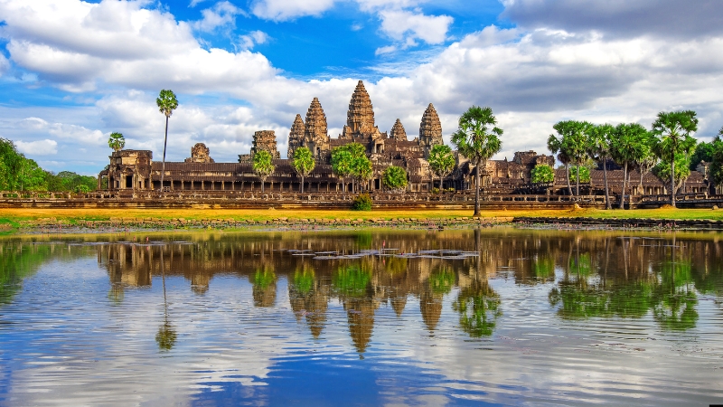 Siem Reap Cambodia Angkor Wat Tonle Sap Lake