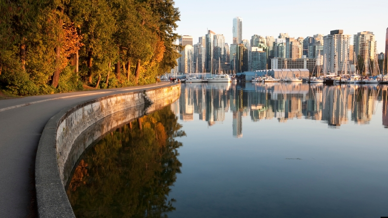 Vancouver Canada Stanley Park Capilano Bridge